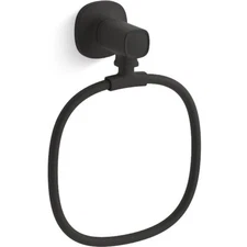 KOHLER Towel Ring Ealing Matte Black