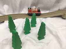 Thomas Friends Wooden Railway Train James With Team Colors 2003 w/ Track