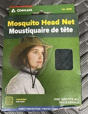 Coghlans Fine Polyester Mest Mosquito Head Net 2508 Coghlans 2508