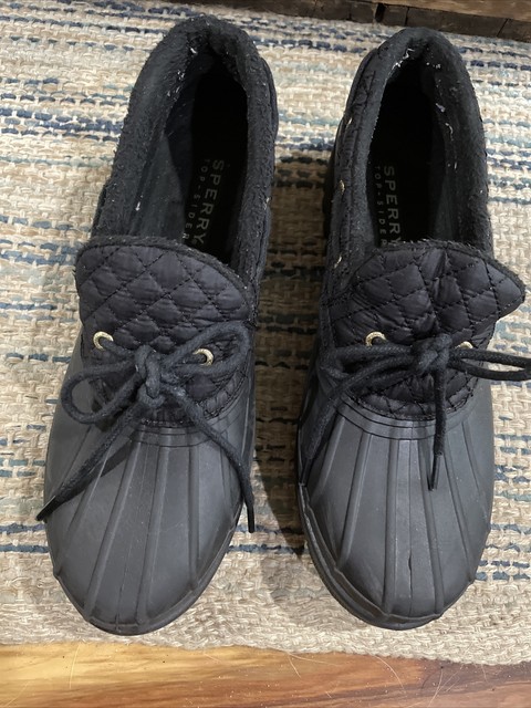 sperry low duck boots