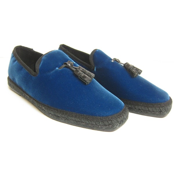 P Neuf Tom Ford Bleu Cobalt Barnes Velours Tossel A Enfiler Shoe Us 10 Burrator Gov Uk