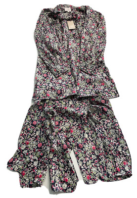 Cinq à Sept Womens Quin Dress Blue/Pink Size: 2 NEW with tags $395 Sleeves Flor