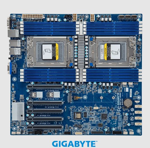 Gigabyte MZ72-HB0 Motherbaord + 2x AMD EPYC 7T83 CPU + 1TB Samsung 3200MHz RAM - Bild 7 von 9
