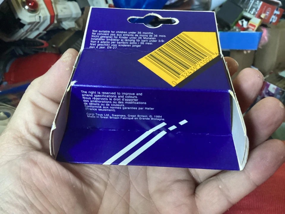 Vintage 1984 Corgi Buick Regal Police Car New in box - Image 2 of 2