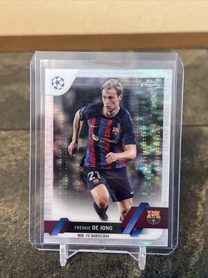 2022-23 Topps Chrome UEFA - Frenkie De jong PULSAR