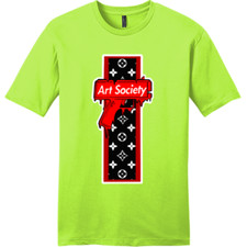 NEW Art Society SUPER DRIP Tee Shirt LIME SHOCK SMALL-4XLARGE MADE IN USA