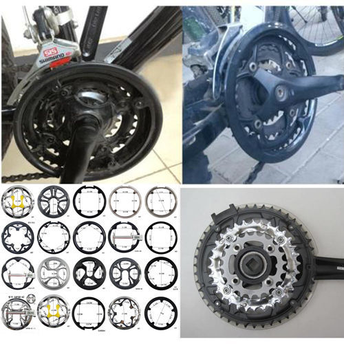 36 40 42 44 46 48 52 T Bicycle Sprocket Crankset Guard Protector Cover Bike - Picture 1 of 24