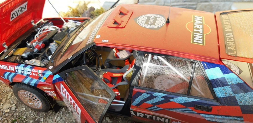 lancia delta kit italeri scala 1/12 sanremo - Immagine 4 di 4