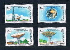 $9.60 Scott Value - 1991 TANZANIA Satellite Communications Africa CV MNH NH UMM