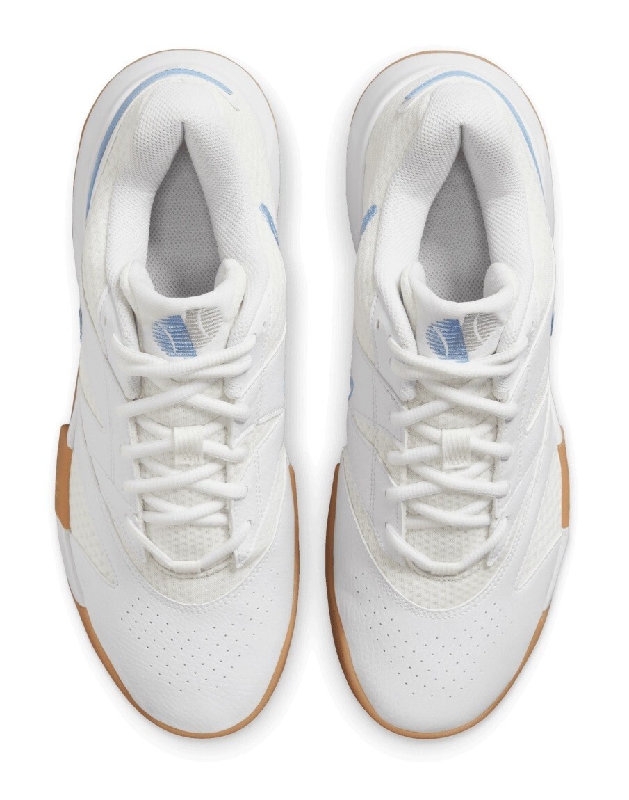 Nike Court Lite 4 Tennis Pickleball Shoes White Light Blue 
