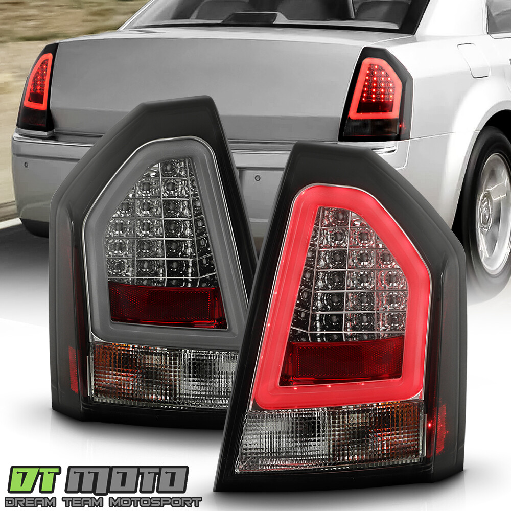 クライスラー300C LEDテール Amazon.com: AmeriLite L.E.D Taillights Black for Chrysler