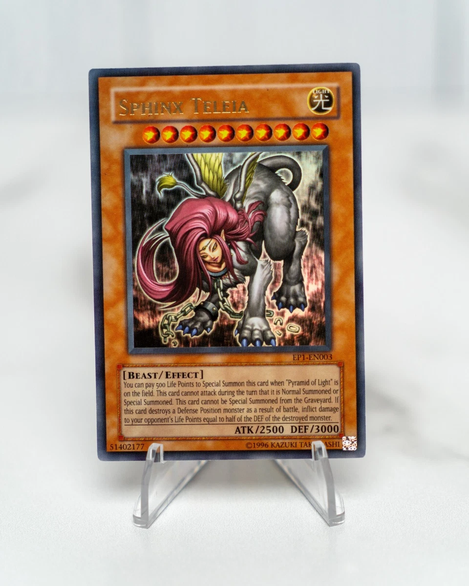 yugioh sphinx cards worth Yu-Gi-Oh! - Theinen the Great Sphinx (EP1-EN001) main image 0