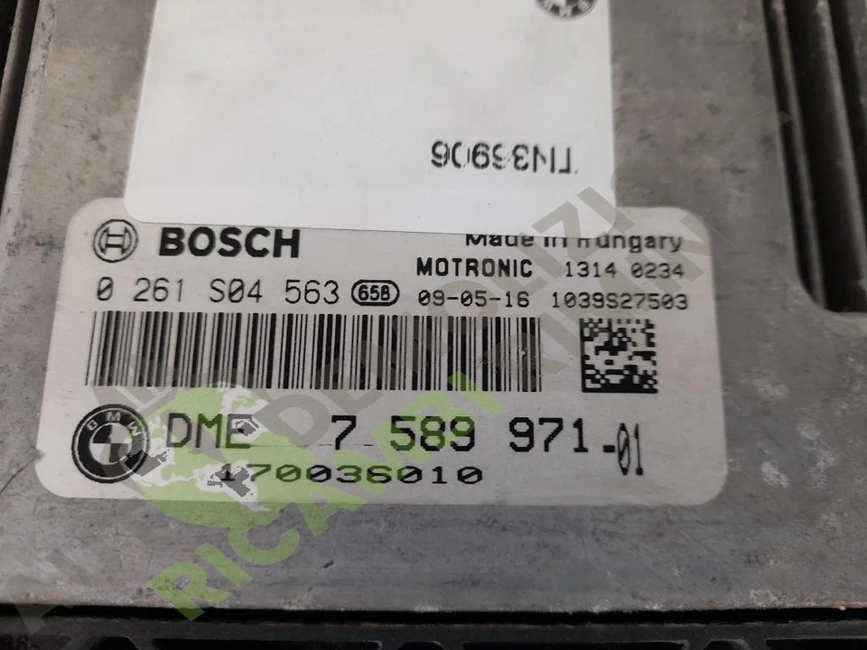 N12B16A CENTRALINA INIEZIONE   MINI MINI CLUBMAN «R55» (2008) 1.6 Cooper, 16v... - Immagine 2 di 3