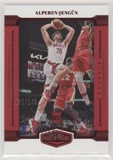 2021-22 Panini Chronicles Plates and Red 132/149 Alperen Sengun #415 Patch 14e7