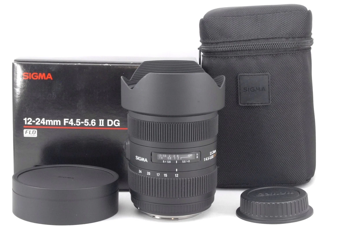 Sigma Canon EF 12-24mm Focal Camera Lenses for sale | eBay
