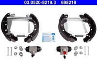 NEU - ATE 03.0520-8219.3 Bremsbackensatz FüR Seat Skoda VW