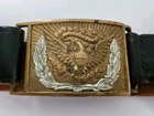 Original Civil War NCO Belt Buckle and Belt