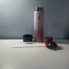 Hydro Flask 24 oz Pink Ombré Pattern Tumbler With Accessories — photo 2