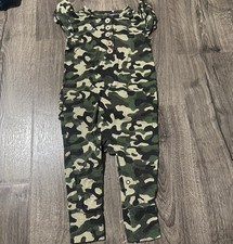 Girls 18-24m Bamboo Jumpsuit Posh Peanut Camo Outfit Baby Toddler Clothes