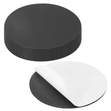3.2"x0.08" Inch Round Magnet Dots with Adhesive Backing, 10Pcs Magnetic Tape