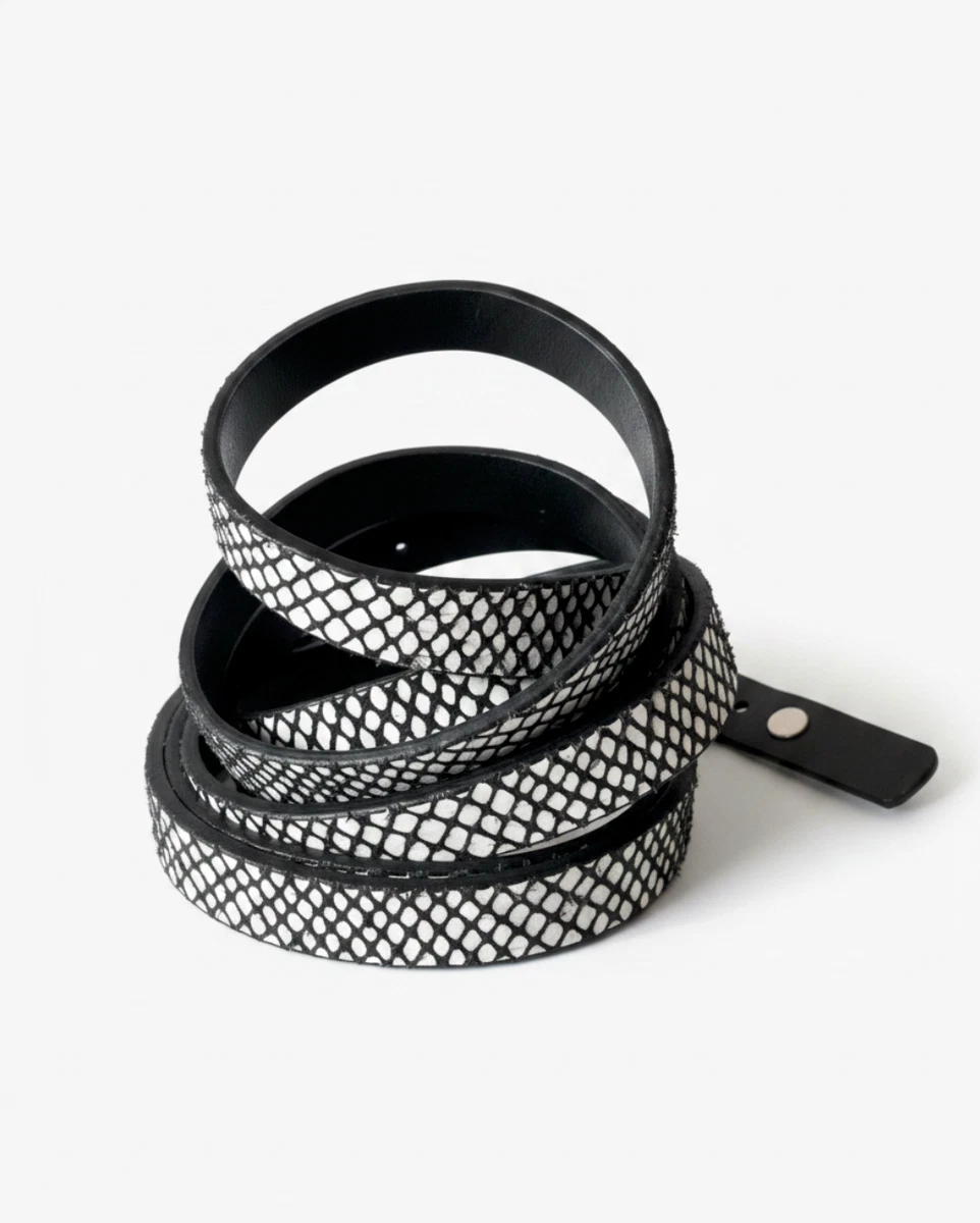 Vtg Diane Von Furstenberg Convertible Belt Lg 3 Buckle Set Black Gold‎ Avon NIB Diane Von Furstenberg | Accessories | Dvf Brown Leather Belt  main image 3