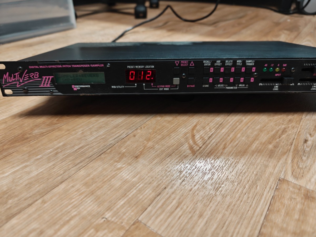 Art Multiverb III - FX, Reverb and SAMPLER with MIDI control | eBay