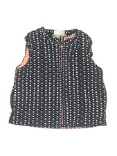 Hanna Andersson Girls Blue Vest 100 cm