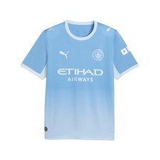 Puma Manchester City Home 'Team Light Blue/Icy Blue Measure'
