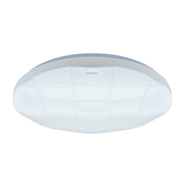 Led Deckenlampe Bad IP44 Rund D: 48 Cm Weiß 3900 K Sternenhimmel Deckenleuchte-image