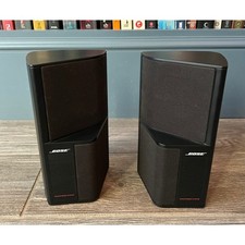 Bose Acoustimass SE-5 Dual Cube Satellite Speakers Pair Black Made in Japan