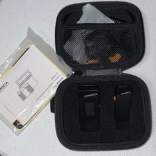COMICA Vimo C1 2.4G Dual-Channel Mini Wireless Microphone New Open Box