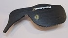 Retro 1990's Hand Painted Handcrafted Wood Loon Bird 4 Brass Hooks Wall Key Rack — photo 3