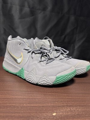 Nike Kyrie Irving 4 City Guardians Size 9.5 Grey/Green 943806-001