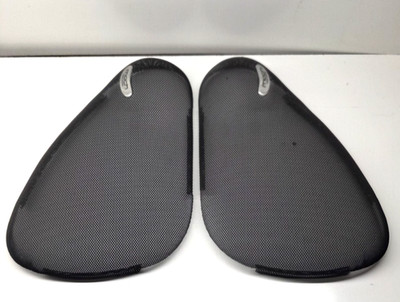 1999-2004 FORD MUSTANG MACH Audio System Rear Speaker Covers Black OEM