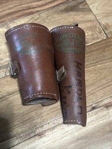 Vintage Greenlee No. 737 And No. 735 Sold Together As Set