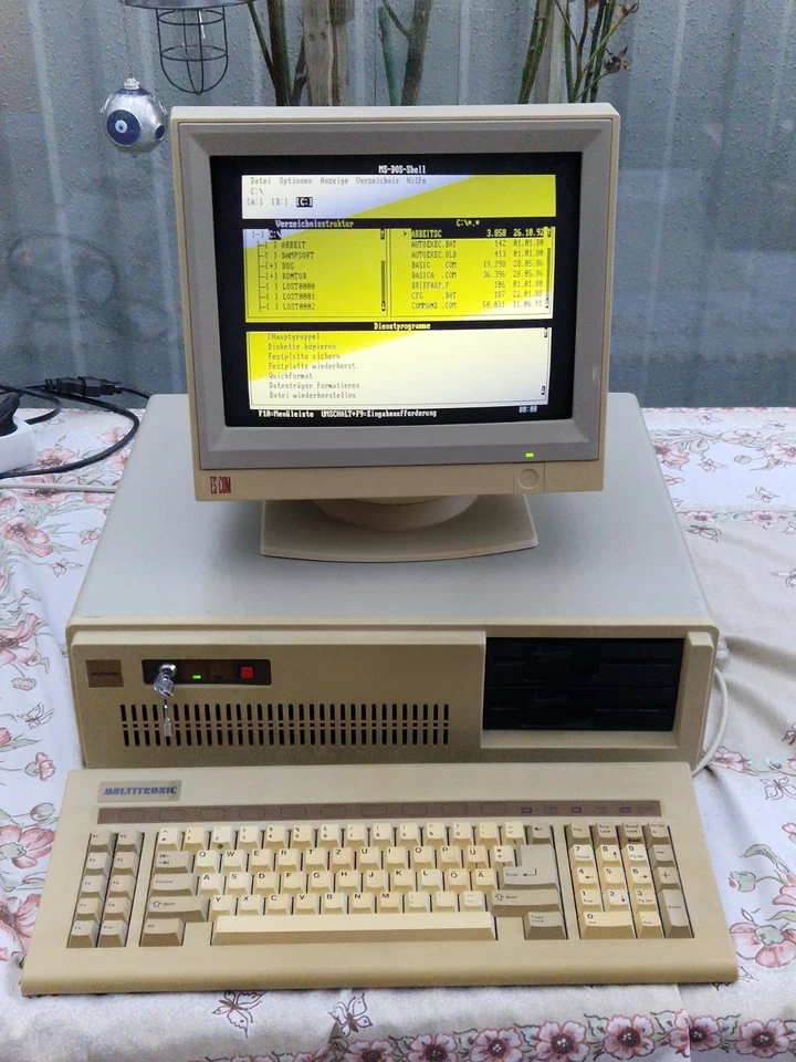 Multitronic 286er 286 Retro Vintage Pc Computer Desktop Klassik MS Dos Escom - Bild 3 von 4
