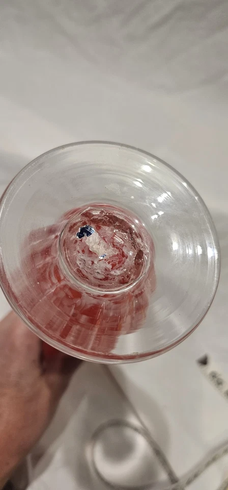 复古艺术玻璃花瓶橙色和白色摇摆玻璃花瓶中世纪艺术玻璃  — 第 4/4 张图片