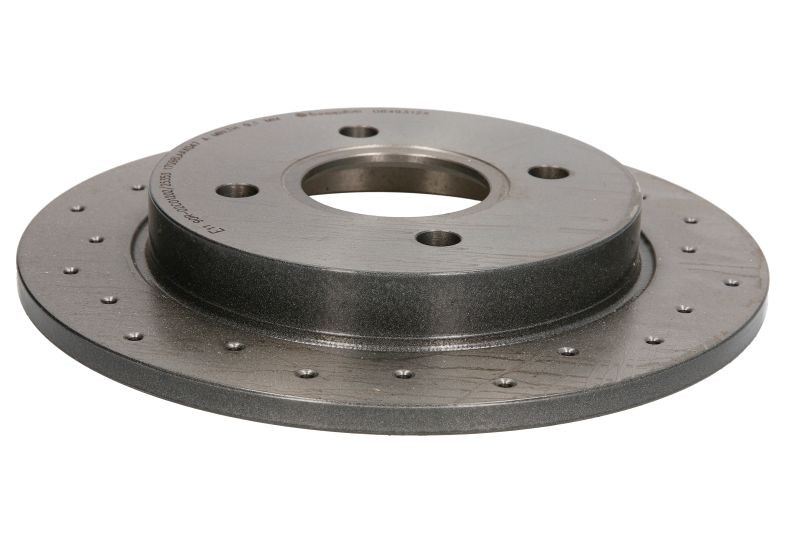 2x Bremsscheibe Brembo 08.4931.2X 2 Bremsscheiben Hinterachse Hinten - Bild 7