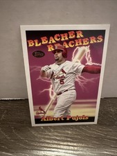 2025 Topps Update #BR-12 Albert Pujols Bleacher Reachers Insert Cardinals