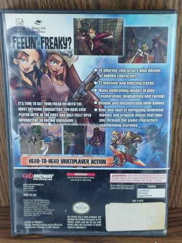 Freaky Flyers (Nintendo GameCube, 2003) Autentico Raro Vedi Foto Testato! - Foto 3 di 6