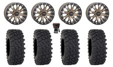 System 3 Sb-4 Bdlk 15x10 Wide Wheels Br 35 Xtr370w Tires Commander Maverick