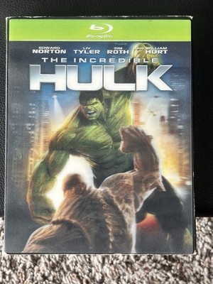 The Incredible Hulk 2008 Blu-ray Green Case with Lenticular Slipcover