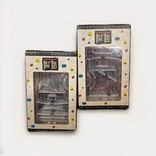 2 BILZ BOX Money Puzzle MAZE VTG Game 80s MIB NEW Challenging CASH