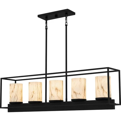 Quoizel Lighting - Bentley - 5 Light Linear Chandelier-12 Inches Tall and 42 - Picture 1 of 4