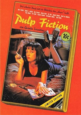 Ansichtskarte Pulp Fiction Werbekarte AK Postcard mb4665bd