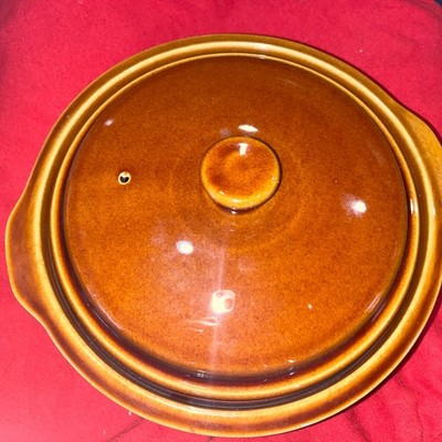 Vtg Rival Oven/Microwave 2 Qts. Stoneware Naturelles Casserole Dish W/Lid Nice
