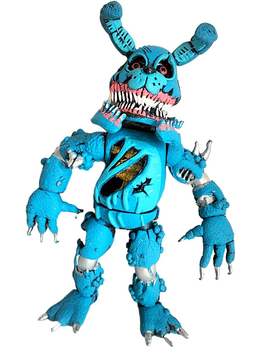 TWISTED BONNIE Figure Animatronic Five Nights At Freddy's MEXICAN FIGURE  FNAF 8”