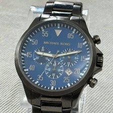Michael Kors Gage Series Chronograph Blue Dial Men's Watch Mk-8443