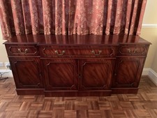 A Regency style mahogany sideboard