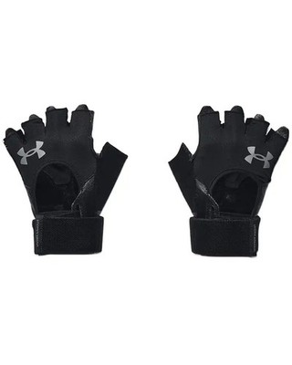 Under Armour UA Gewichtheben Handschuhe Herren, Schwarz/Pitch Gray